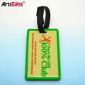 Custom design souvenir metal aluminum luggage tag